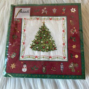 Ambiente Christmas Tree Themed Napkins